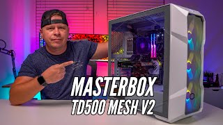 Another Affordable Cooler Master Case  TD500 Mesh V2 [upl. by Ynnavoj997]