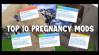 TOP 10 PREGNANCY MODS FOR THE SIMS 4 UPDATED DECEMBER 2020 [upl. by Fast]