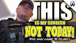 ID Refusal  Cop Gets Owned In The Station [upl. by Limber]