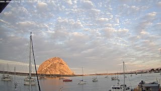 Morro Bay Rock and Harbor Webcam  805 Webcams [upl. by Kind]