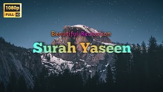 Surah Yasin Yaseen  By Saad al Ghamdi  Full With Arabic Text HD  36 سورة يس [upl. by Charlena]