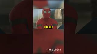 Tom Holland Wildest Stunt in Spiderman spiderman marvel shorts [upl. by Ailisec]