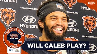 Caleb Williams ‘would love’ to play in Hall of Fame Game  CHGO Bears Podcast [upl. by Elrebma457]