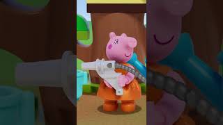 Batalla de agua Shorts PeppaPig LEGODUPLO [upl. by Hnoj]