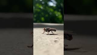 House flies have a lifespan of two weeks houseflies flies getridofflies naturalremedy facts [upl. by Vona181]