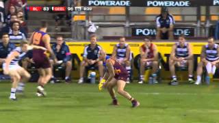 Brisbane Lions v Geelong Cats  AFL Round 13 2013  Q4 [upl. by Roydd]