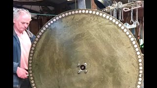 ABSOLUTELY HUGE Magnetic Induction Heater Using 100 Spinning Neodynium Magnets And A Bucket [upl. by Boar]