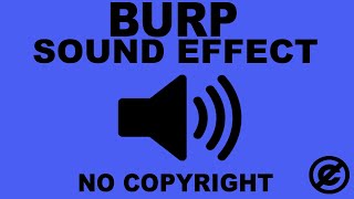 Burp Sound  Burp Sound Effects  Burping Sound Effects  Funny Burping Sounds  No Copyright [upl. by Bard]