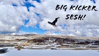 PERISHER PARKS BIG KICKER SESSION THROWING DOWN [upl. by Comras273]