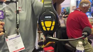 InfoComm 2023 ProCom Headsets Shows AllinOne ProCom Communication Headset System [upl. by Nwahsem]