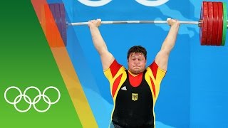 Matthias Steiner wins an emotional gold at Beijing 2008  Epic Olympic Moments [upl. by Davenport795]