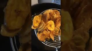 CHIPS BANANE PLANTAINS  shortsyoutube chips banane shorts [upl. by Christoph969]