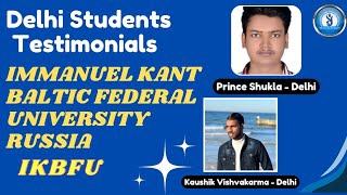 Immanuel Kant Baltic Federal University DELHI BOYS REVIEW MBBS IN RUSSIA  EOCLINDIA ikbfu [upl. by Lussier]