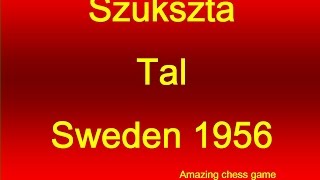 Szukszta vs Tal  Uppsala 1956 [upl. by Carrel114]