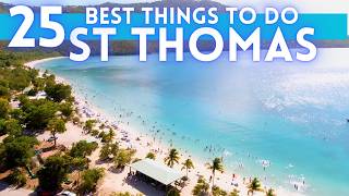 Best Things To Do in St Thomas US Virgin Islands 2024 4K [upl. by Esidnac934]