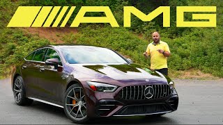 STILL RELEVANT  2022 MercedesAMG GT 53 4MATIC Coupe Review [upl. by Draude408]