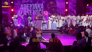 ADEYINKA ALASEYORI INTENSE PRAISE amp WORSHIP LIGHTS UP ONISEGUN NLA CONCERT [upl. by Yffub864]