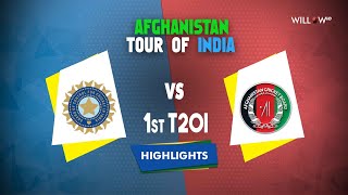 Highlights 1st T20I India vs Afghanistan  1st T20I  IND vs AFG [upl. by Haduhey]