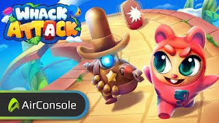 Whack Attack Release Trailer 🙌🏼🚀 – Play now on AirConsole 🎮🕹️ [upl. by Mont]