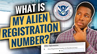 How to Find Your Alien Registration Number USCIS Explained [upl. by Saretta812]