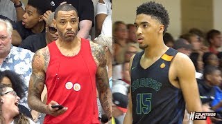 Kenyon Martin Jr Was Playing A lot Like His Pops  The Peach Jam [upl. by Alihet]