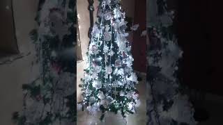 Albero di natale con addobbi creati alluncinetto [upl. by Ynnav]