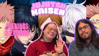 Jujutsu Kaisen Openings amp Endings Reaction [upl. by Aserehc176]