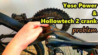 pt2  Yose Power Ebike kit sensor amp Hollowtech 2 cranksets  it dont fit [upl. by Renny385]