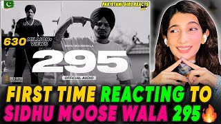 Pakistani Reaction To 295 SIDHU MOOSE WALA  Zunaira Simmi [upl. by Adnov]