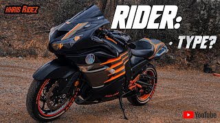 ○ RIDER TYPE  12 KAWASAKI NINJA ZX14R ● [upl. by Dazraf]