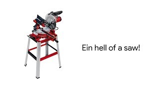 Ein hell of a saw  Einhell TCSM 25311 U Crosscut Sliding Mitre Saw unboxing and review [upl. by Tullus]