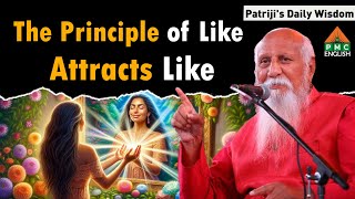 The Principle of Like Attracts Like  Patrijis Daily Wisdom patriji pmcenglish [upl. by Mailliwnhoj]