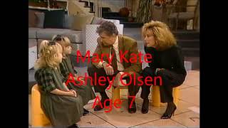 Jodie Sweetin interview age 7 vs Olsen twins interview age 7 [upl. by Elleiand798]