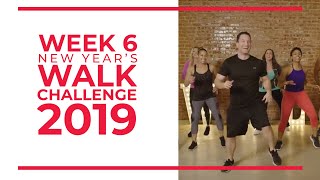 New Years Walk Challenge 2019  Week 6  Walk at Home [upl. by Tichonn147]