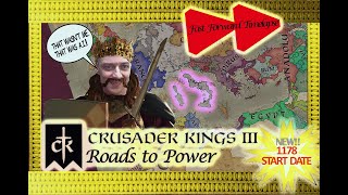 CK3 Timelapse  No Casus Beli Cost 1178 Start Date  Roads to Power  Crusader Kings III [upl. by Aneris237]