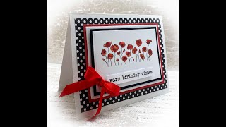 Tonic Studios Stamp Club  Compassion and Poppies stamps and dies set with hints and tips [upl. by Fogel]