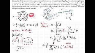 ELECTROSTÁTICA Capacitancia y Dieléctricos Ejercicio 5 Capacitor en Serie y Paralelo [upl. by Aneala]