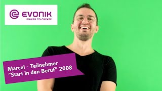 “Start in den Beruf” Erfahrungsbericht von Marcel aus Hanau  Evonik [upl. by Samanthia]