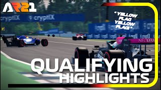 German Grand Prix Qualifying Highlights  Round 2  Season 2  AR21 Championship [upl. by Yuu]