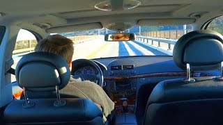 Bridge Star ★ MercedesBenz E 220 CDI Elegance Road Video [upl. by Brande]