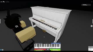 FNAF1 Theme Roblox Piano Sheet [upl. by Norman840]