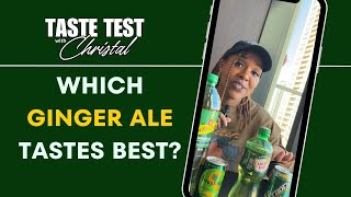 Which Ginger Ale Tastes Best Seagrams Canada Dry Schweppes or Vernors TasteTest reactionvids [upl. by Aenel]