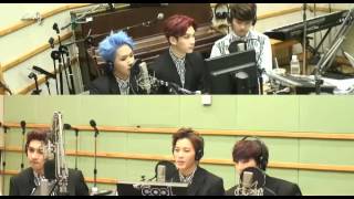 140529 VIXX friend line 2PM BTOB SHINee EXO SJ Ryeowook KTR [upl. by Elia]