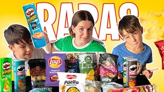 ¡¡TODAS las PATATAS Fritas RARAS de SUPERMERCADO [upl. by Germana]