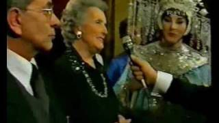 Turandot offstage Interview of Ghena Dimitrova with Gina Cigna [upl. by Naol2]