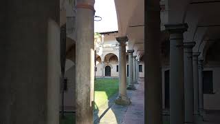 Chiostro di San Francesco Castiglion Fiorentino architecture art italy tuscany italiantown [upl. by Staford]