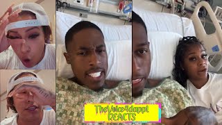 Carmen Responds To Corey amp his GF Going Off On Live 🤬 Corey Going off in the hospital [upl. by Lyndes329]