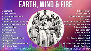 Earth Wind amp Fire 2024 MIX Best Songs  September Lets Groove Boogie Wonderland Fantasy [upl. by Alathia907]