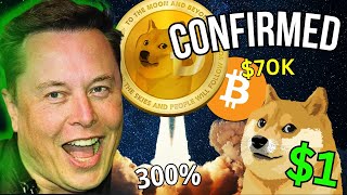 Biggest Dogecoin DOGE Breakout About To Happen [upl. by Kalman]