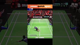 Longest Rally 🔥😍💪💯 in Dutch Open 2024 Semi Final sports badminton bwf shorts tennis trending [upl. by Madeleine]